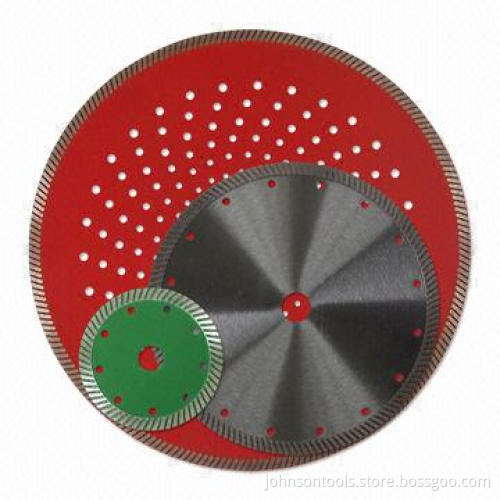 Sintered turbo saw blade